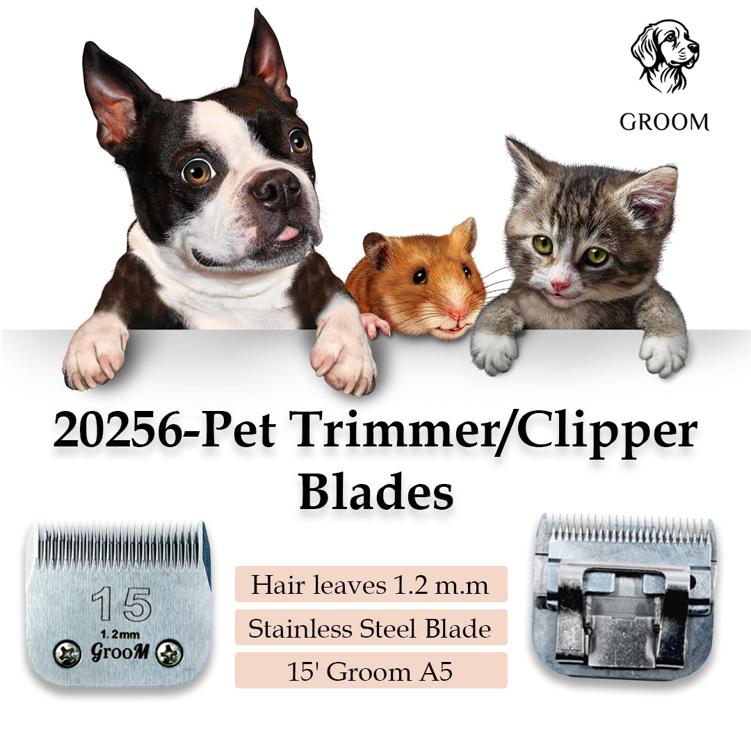 Groom Ultra Edge Detachable Clipper Blade Size 15 - GROOM STOCKS