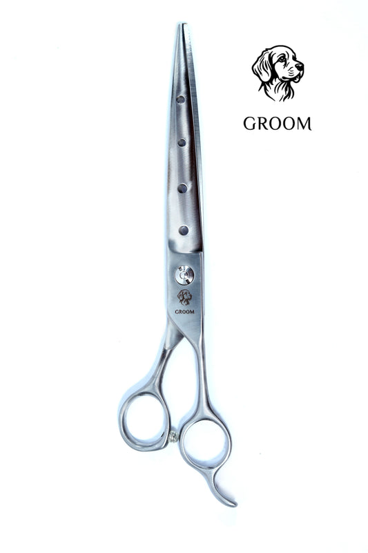 Groom Straight scissor size 7" Pet SCISSOR - GROOM STOCKS