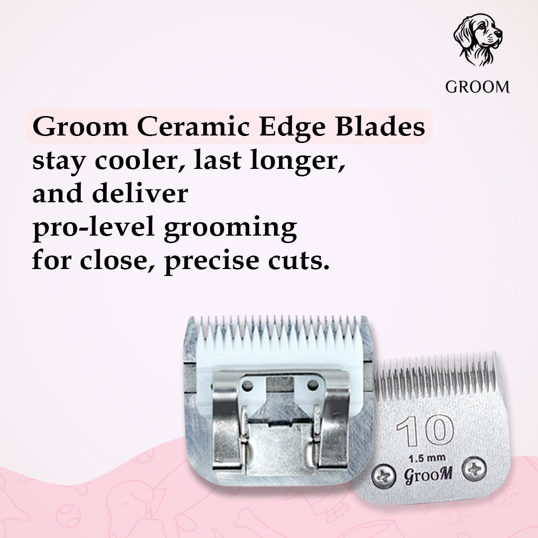 Groom CeramicEDGE Detachable Blade size 10 - GROOM STOCKS