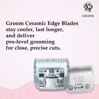 Groom CeramicEDGE Detachable Blade size 10 - GROOM STOCKS