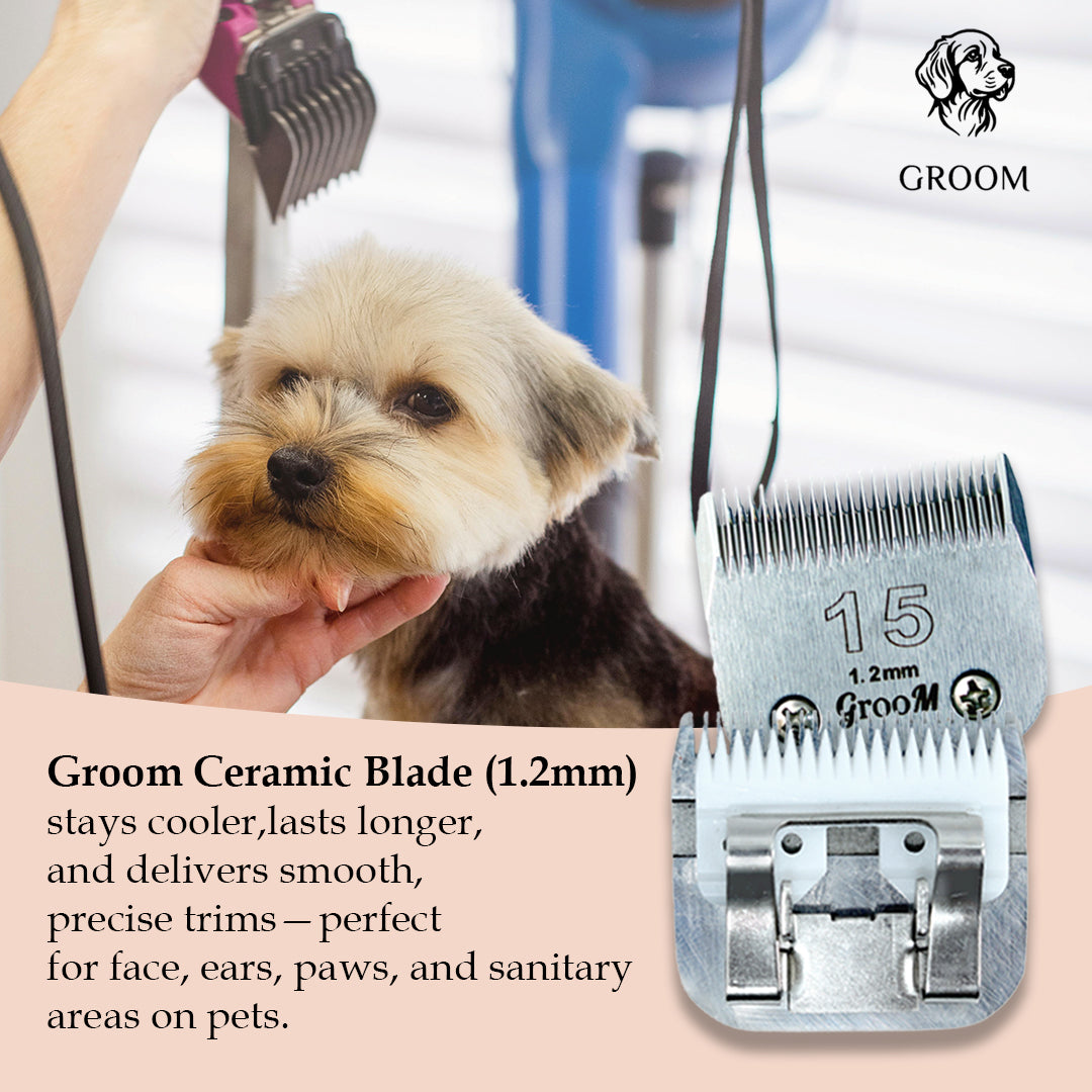 Groom CeramicEDGE Detachable Blade size 15 - GROOM STOCKS