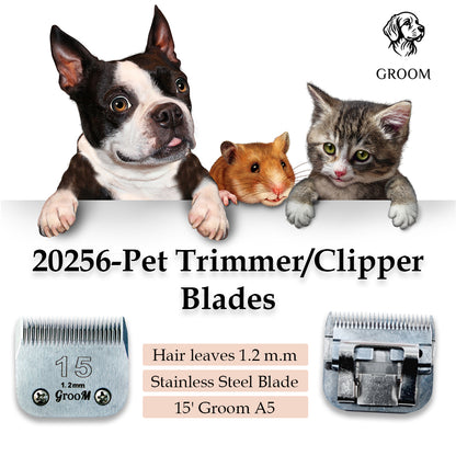 Groom Ultra Edge Detachable Clipper Blade Size 15 - GROOM STOCKS