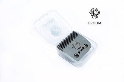 Groom Ultra Edge Detachable Clipper Blade Size 15 - GROOM STOCKS