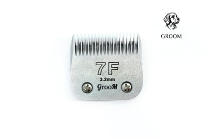 Groom Ultra Edge Detachable Clipper Blade Size 7F - GROOM STOCKS