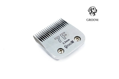 Groom Ultra Edge Detachable Clipper Blade Size 7F - GROOM STOCKS
