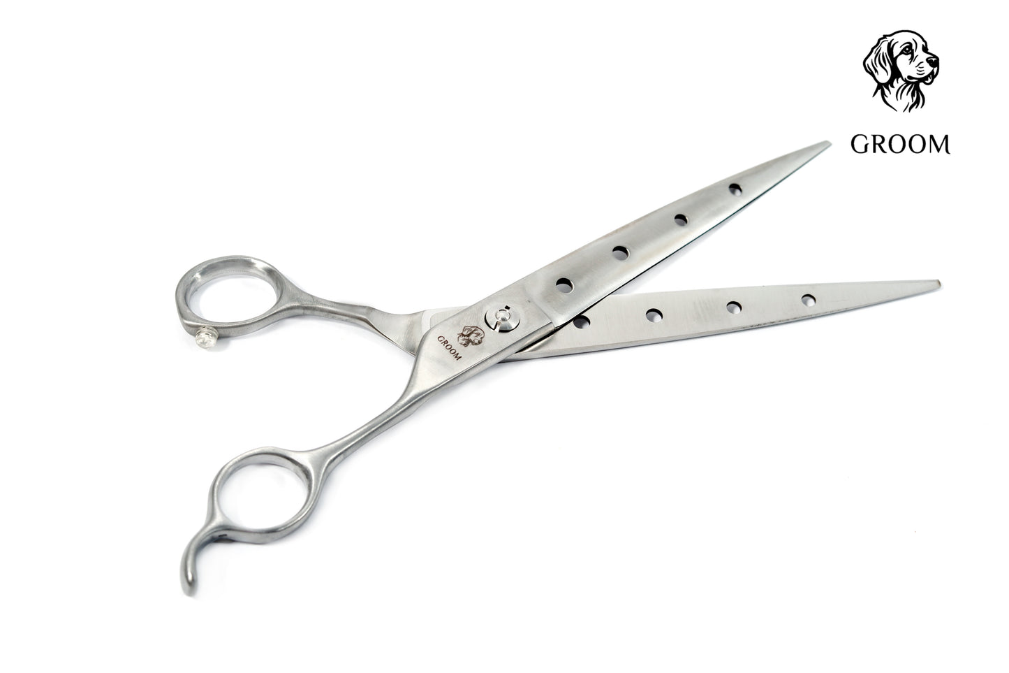 Groom Straight scissor size 7" Pet SCISSOR - GROOM STOCKS