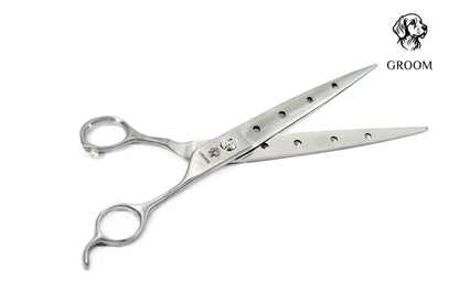 Groom Straight scissor size 7" Pet SCISSOR - GROOM STOCKS