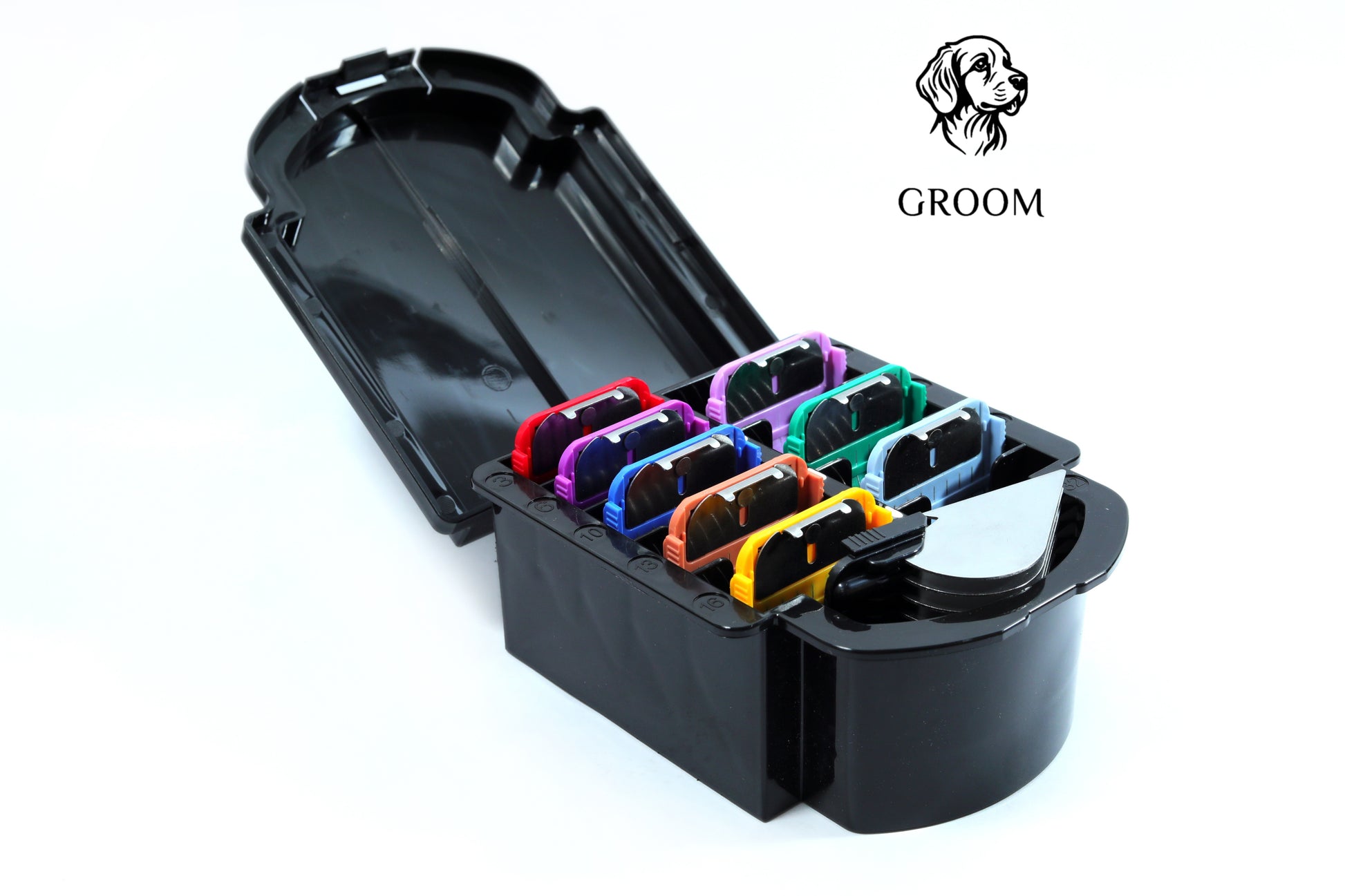 Groom Comb Guide Set CGB-401 (9-Piece) - GROOM STOCKS