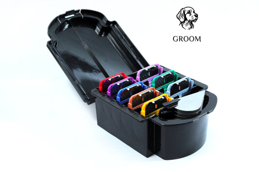 Groom Comb Guide Set CGB-401 (9-Piece) - GROOM STOCKS