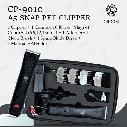Groom A5 Wired Pet Clipper CP-9010 - GROOM STOCKS
