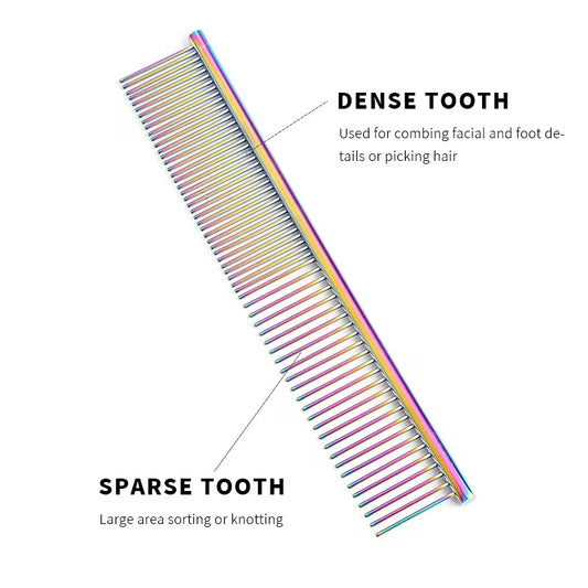 Groom Steel comb size 7.5"