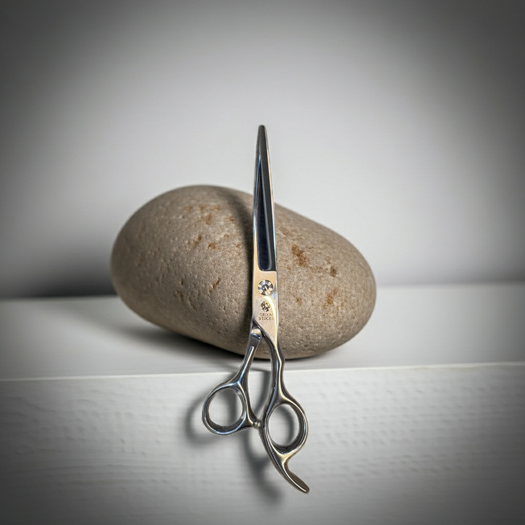 Groom Straight scissor size 7" Pet SCISSOR - GROOM STOCKS