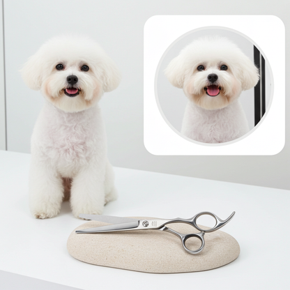 Groom Straight scissor size 7" Pet SCISSOR - GROOM STOCKS