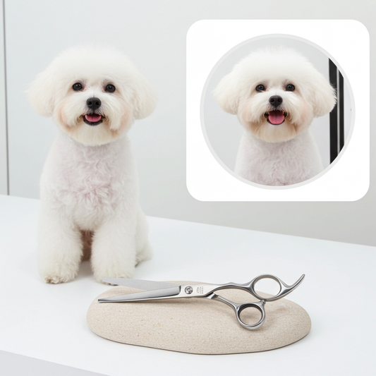 Groom Straight scissor size 7" Pet SCISSOR - GROOM STOCKS