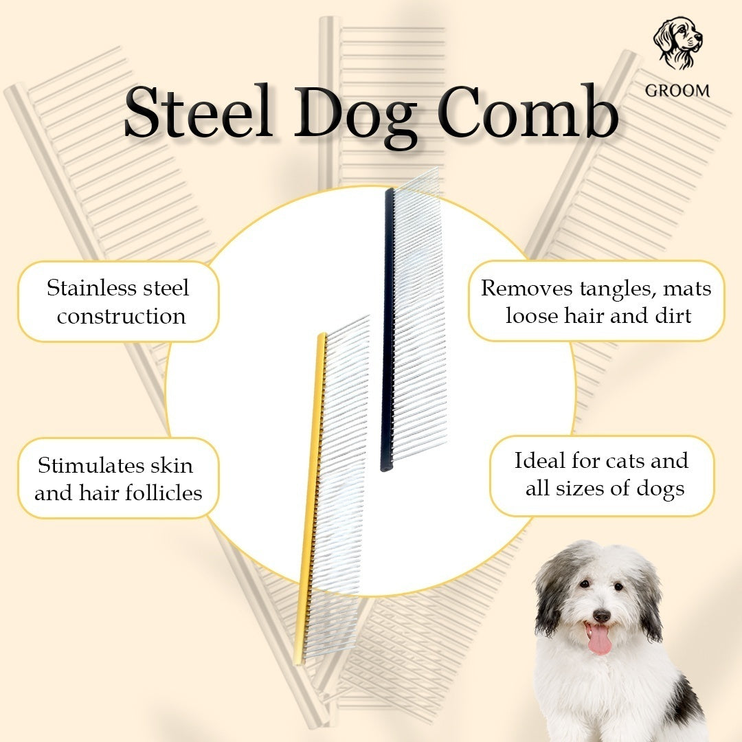 Groom Steel comb size 7.5" - GROOM STOCKS
