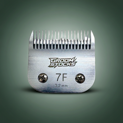 Size 7F Groom Stocks A5- High Carbon Steel Pet Grooming Blades - GROOM STOCKS