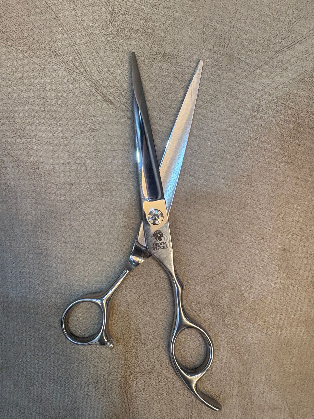 Groom Straight scissor size 7" Pet SCISSOR - GROOM STOCKS