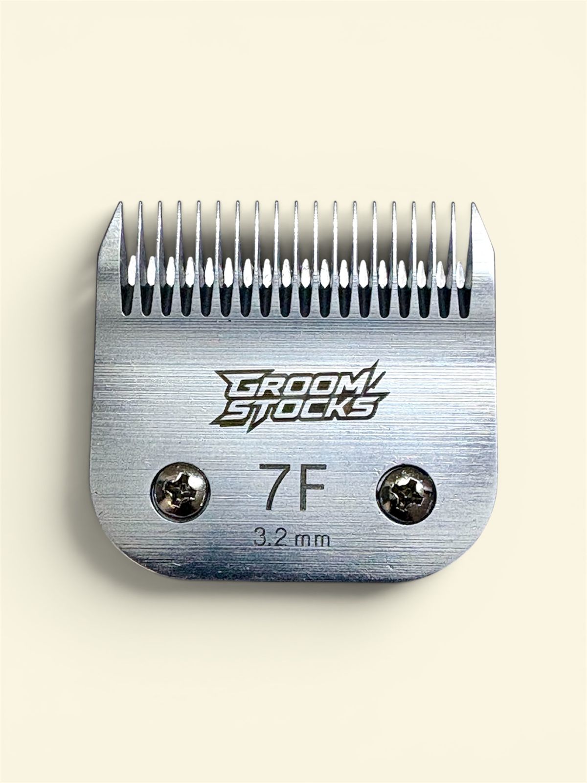 Size 7F Groom Stocks A5- High Carbon Steel Pet Grooming Blades - GROOM STOCKS