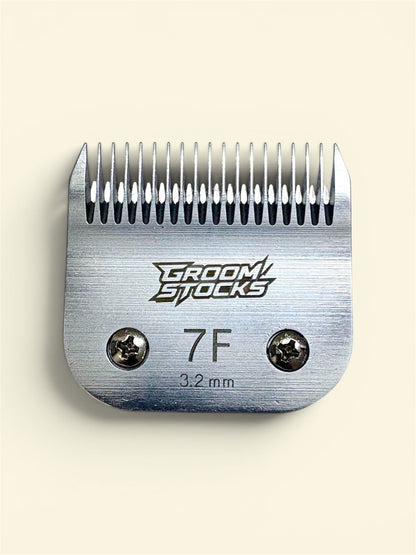 Size 7F Groom Stocks A5- High Carbon Steel Pet Grooming Blades - GROOM STOCKS