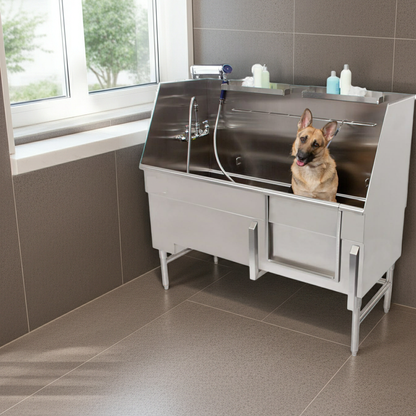 Groom Stocks Pet Bath Tub SS 202 (18G)